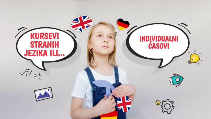 Strani jezici za decu &#8211;  grupna ili individualna nastava